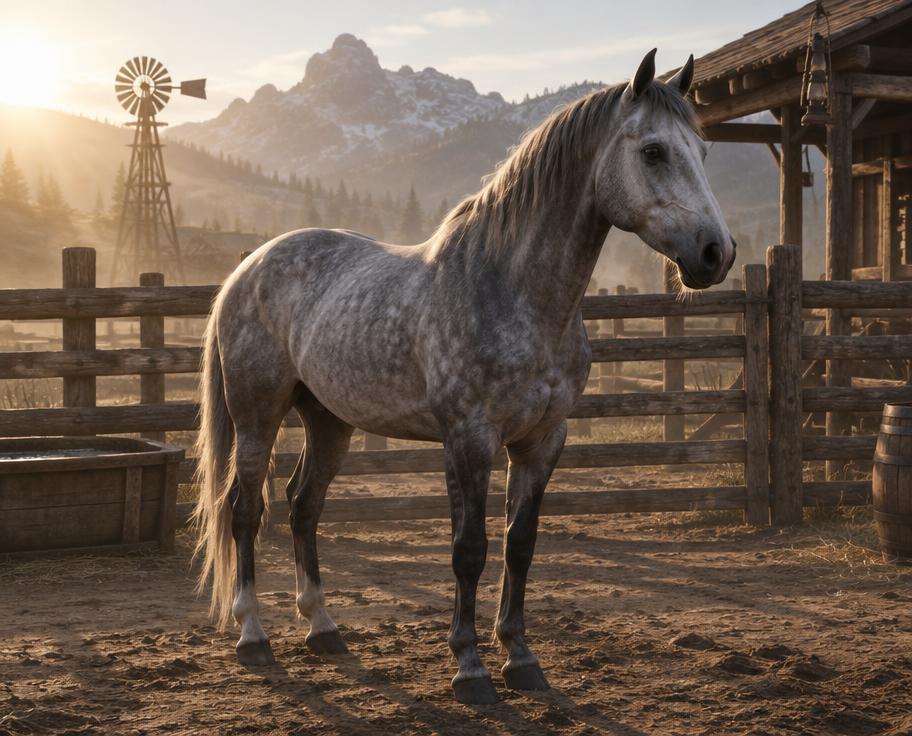 Dapple Grey Mare mod preview
