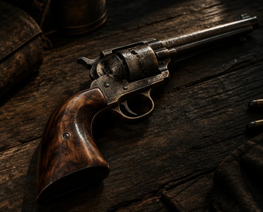 Engraved Cattleman mod preview